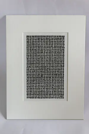 Jan Schoonhoven - Twee Offset-Litho's op papier in pass-partout kopen? Bied vanaf 40!
