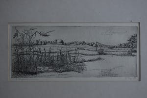 Theo Hoogewerf - Ets - Landschap kopen? Bied vanaf 50!