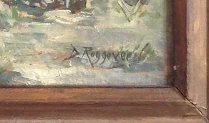 Dirk Roggeveen - C1641-2, winters landschap met figuren kopen? Bied vanaf 1!