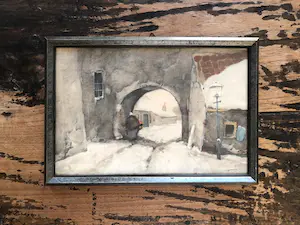 Ype Wenning - De winterpoort, 1891 kopen? Bied vanaf 1!