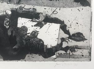 Jan Prins - Zeldzame ets - gesigneerd - 1/7 - 1990 kopen? Bied vanaf 25!