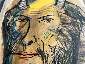 Rudi Pillen - Portret kopen? Bied vanaf 130!