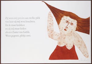 Reinhoud D'Haese - Aquatint uit de portfolio Impromptu - Ingelijst kopen? Bied vanaf 1!