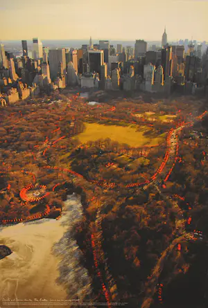 Christo - "The Gates " Central Park NYC - 2005 - ongesigneerde foto litho kaufen? Bieten Sie von 49!