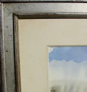 Klaus Fussmann - Ingelijste aquarel: Landschap - 1978 kopen? Bied vanaf 2750!