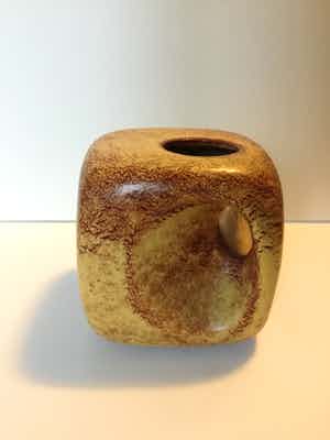Bertoncello - Vintage kubus vaas verkocht voor € 1!