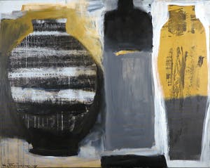 Marieke Thomassen - Acryl op doek, Bloemen en vazen (Groot) kopen? Bied vanaf 1!