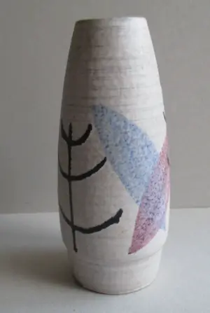 Carstens Keramik Rheinsberg - Vaas met flora afbeelding kopen? Bied vanaf 1!