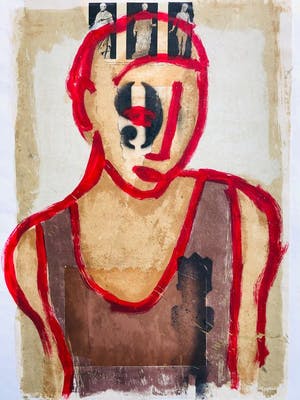 Casper Faassen - Dame met spraytint kopen? Bied vanaf 220!