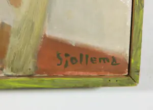 Joop Sjollema - Olieverf op doek, Arthur Rennert - Ingelijst kopen? Bied vanaf 70!