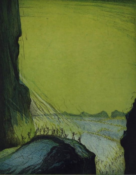 Ronald Tolman - kleurets, Prometheus V - 1e genummerde druk kopen? Bied vanaf 1!