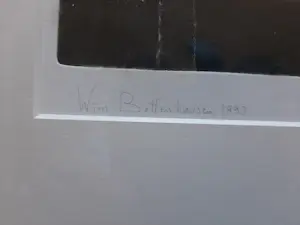 Wim Bettenhausen - Ets, Koorzijde Sint Jacobus kerk van uit de Willemstraat. kopen? Bied vanaf 100!