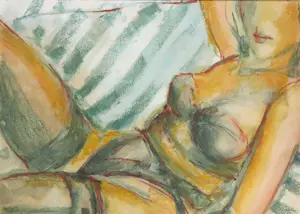 Lieuwe Smid - Olieverf op papier, Egle - Ingelijst kopen? Bied vanaf 1!