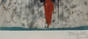 Johnny Friedlaender - ets/aquatint - abstracte compositie II kopen? Bied vanaf 95!