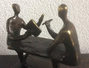 Corry Ammerlaan - MASSIEF BRONZEN BEELD kopen? Bied vanaf 40!