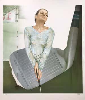 Pol Mara - Fraaie sensuele lithografie - Gesigneerd - 44/250 verkocht voor € 115!