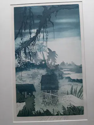 Sjoerd Bakker - Ets, Het dagelijks leven kopen? Bied vanaf 40!