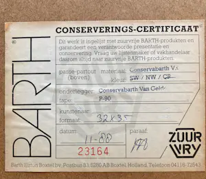 Reinder Homan - Ets, Landschap met riet in de polder ‘88 kopen? Bied vanaf 65!