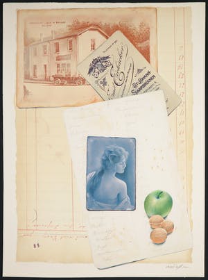 Arie Azene - Litho, Zonder titel kopen? Bied vanaf 1!