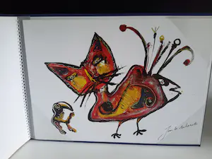 Jan te Wierik - Kunstenaars boek jan te wierik ik houd van snoep incl 4 drukgesigneerde litho,s kopen? Bied vanaf 75!