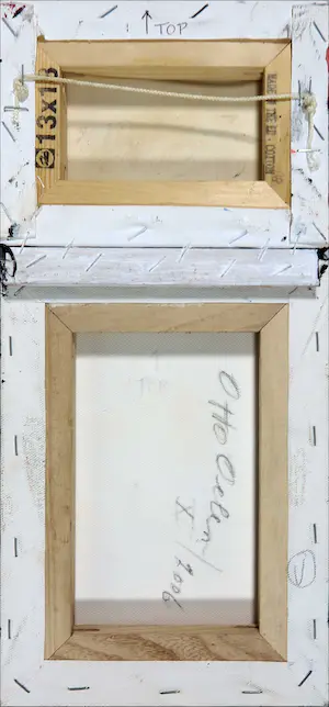 Otto Oelen - Olieverf op doek, Abstracte compositie kopen? Bied vanaf 1!