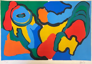 Karel Appel - Sunny Parrot in Landscape kaufen? Bieten Sie von 1199!