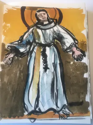 Henri Victor Wolvens - les moines kopen? Bied vanaf 450!