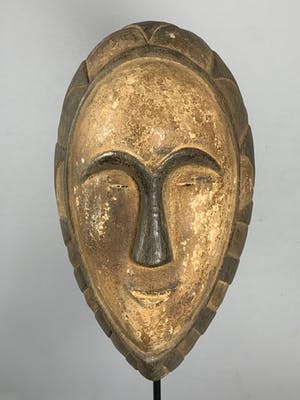 Eket - 210115 - Old Tribal used African Nigwria Eket mask - Nigeria. kopen? Bied vanaf 45!