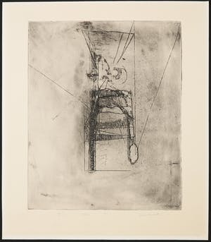 Frans Vreeswijk - Ets, Stoel kopen? Bied vanaf 1!