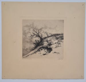 Dirk Harting - Twee handgesigneerde landschapsetsjes kopen? Bied vanaf 60!