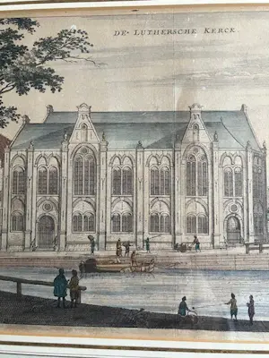 Jacob van Meurs - Amsterdam 'De Luthersche Kerck' kopen? Bied vanaf 229!