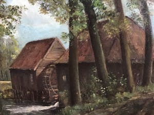 Niet of onleesbaar gesigneerd - Opwettense Watermolen kopen? Bied vanaf 1!