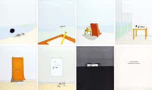 Jeroen Henneman - De bungalow Ynyswidden (complete map met 7 zeefdrukken) verkocht voor € 650!