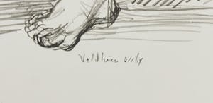 Aat Veldhoen - Rotaprint, Zittend naakt kopen? Bied vanaf 35!