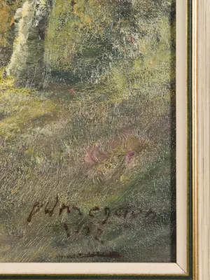 Kees van Ameijden - Boslandschap kopen? Bied vanaf 40!