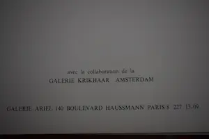 Anton Rooskens - Uitgave Galerie Ariel - nr 20 met 2 litho's kopen? Bied vanaf 200!