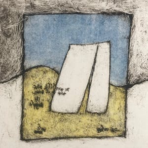 Adriaan Nette - Mooi werk uit 1975 - Gesigneerd en gedateerd - 6/8 kopen? Bied vanaf 45!