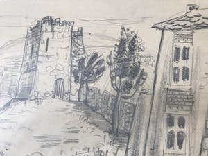 Lei Molin - Herinnering aan de Tourbillon in Sion, Schweiz kopen? Bied vanaf 30!