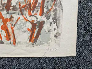 Rudolf Zender - Schweizer Realismus um 1950 – Lithographie – „Soleil d'Hiver“ mit Bleistift signiert kopen? Bied vanaf 48!
