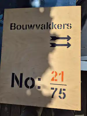 Ellen Meuwese - Bouwvakkers verkocht voor € 100!