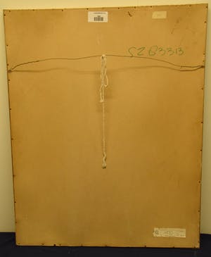 Jan van Griensven - no. 778 patio in Spanje - Airbrush op papier - BKR Eindhoven kopen? Bied vanaf 20!