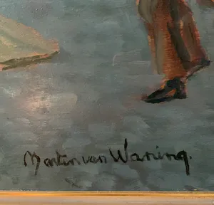 Martin van Waning - Gezicht op Dordrecht kopen? Bied vanaf 1250!