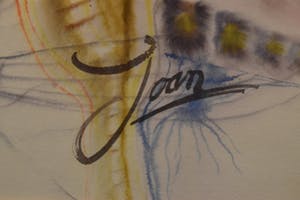 Joan Bakker - Kompositie, 1971 - aquarel op papier - BKR Rotterdam kopen? Bied vanaf 20!