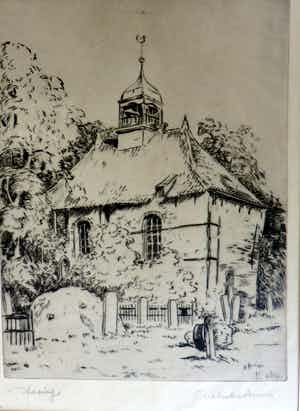 Riekele Prins - Kloosterkerk Thesinge verkocht voor € 90!