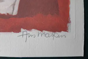 Ans Markus - Zelfportret met wit masker kopen? Bied vanaf 95!