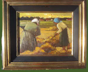 Buy Lea Vanderstraeten - "Farmers in the Field"? Bid from 200!