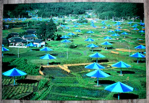 Christo - Ongesigneerde foto litho: The Umbrellas - Japan- 1991 kopen? Bied vanaf 25!