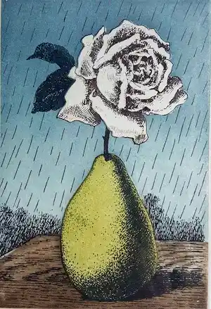 Rene Magritte - Les moyens dexistence verkocht voor € 1600!