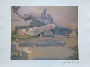 Jean-Paul Cleren - Sensual Lovers Ghost – kleurenoffset - handgesigneerd kopen? Bied vanaf 20!