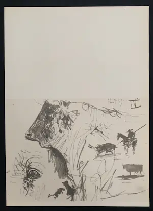 Pablo Picasso - “Toros y Toreros, Bullfighters". kopen? Bied vanaf 50!